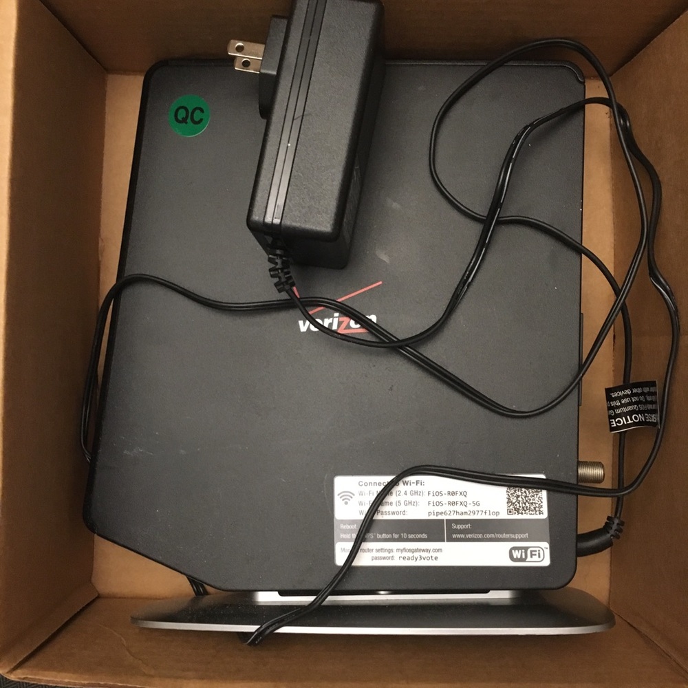 Verizon router